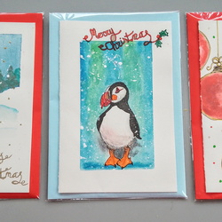 Watercolor Christmas Cards